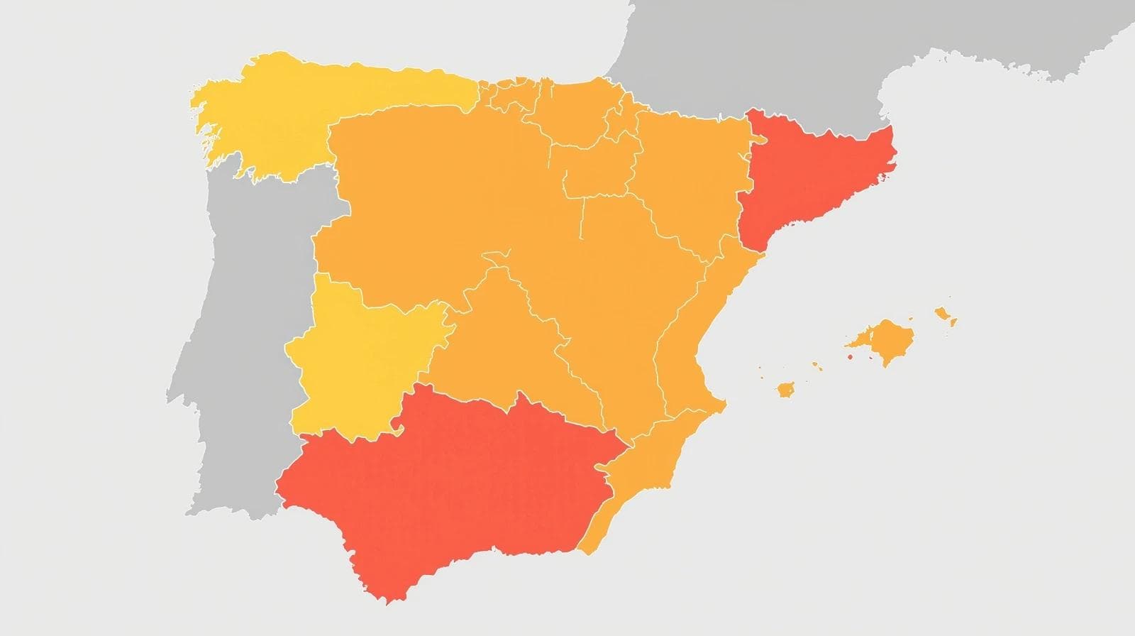 Alerta meteorológica de AEMET: qué significa cada color y qué hacer Alerta meteorológica de AEMET: qué significa cada color y qué hacer